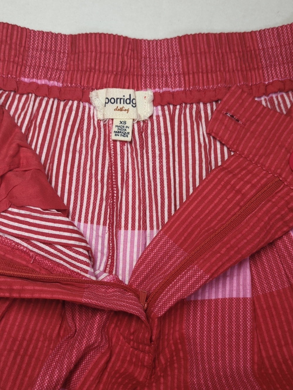Anthropologie Porridge Women's Plaid Preppy Pants - Picture 3 of 5